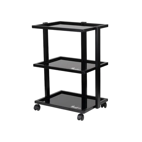 Activeshop PRO INK 1040 juodas kosmetologinis vežimėlis image 1