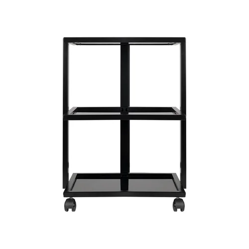 Activeshop PRO INK 1040 juodas kosmetologinis vežimėlis image 2
