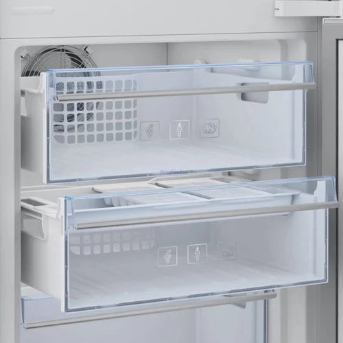 Beko BCHA275K4SN šaldytuvas apačioje image 2