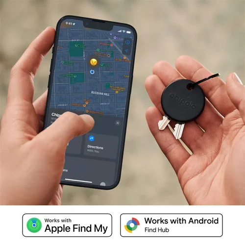 Chipolo POP Bluetooth sekiklis, Juodas image 3