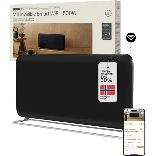 Mill Invisible Gen. 4 PA1500WIFI4A 1500 W baltas image 1