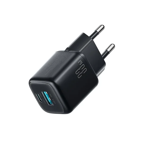 Joyroom JR-TG7 33W USB-C/USB-A įkroviklis su USB-C kabeliu juodas image 2