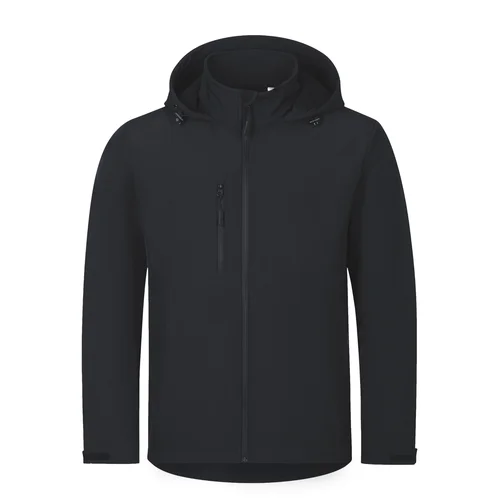 Softshell MALFINI 548 striukė, vyriška – 2XL, tamsiai mėlyna image 1