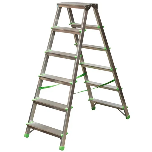 Haushalt C04CNP/06 kopėčios dvipusės 121 cm image 1