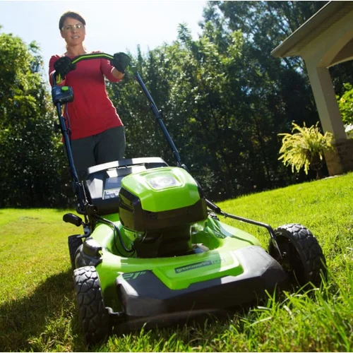 Vejapjovė stumdoma Greenworks GD60LM46HP, 60V, 46 cm image 3