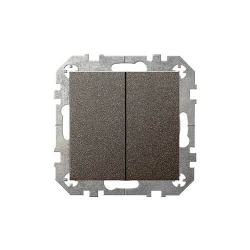 Jungiklis LIREGUS EPSILON, 2 klavišai, Antracito image 1