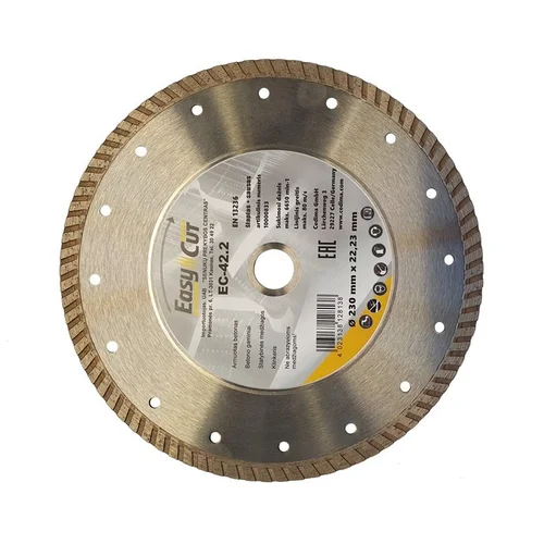 Cedima EC-42.2 125x22,23x2,2 mm Turbo pjovimo diskas image 1