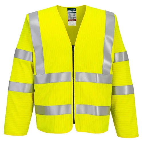 PORTWEST FR616 Gero matomumo liemenė su užtrauktuku Geltona L/XL image 1