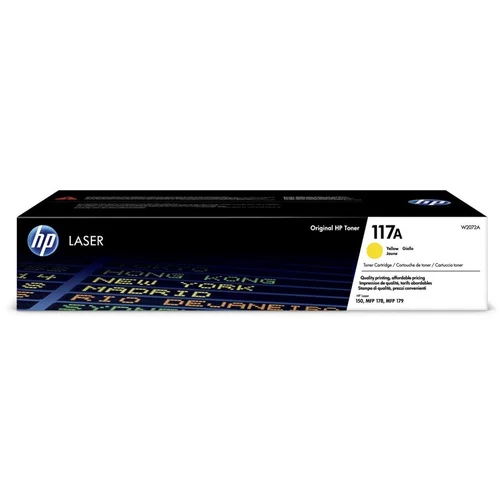 Tonerių kasetė HP Laser W2072A, geltona image 1