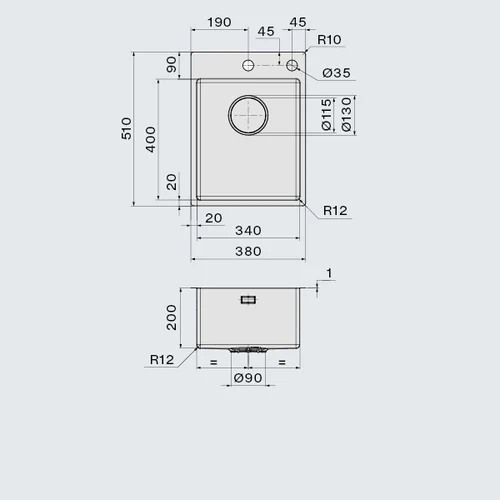 Falmec Garda 34 SGA3400F.00#SSF image 2