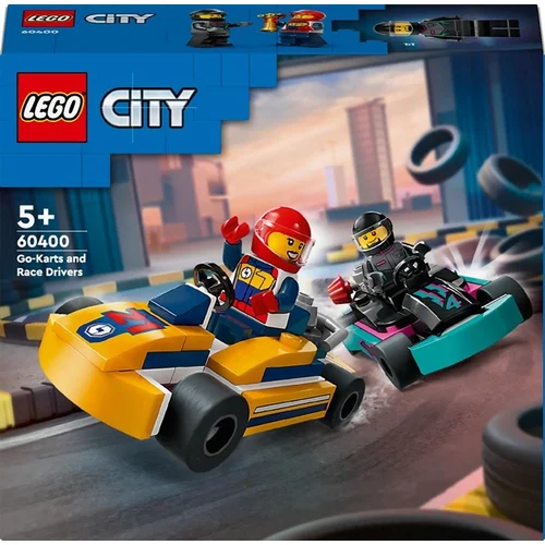 LEGO City Gokartai ir lenktynininkai 60400 image 1
