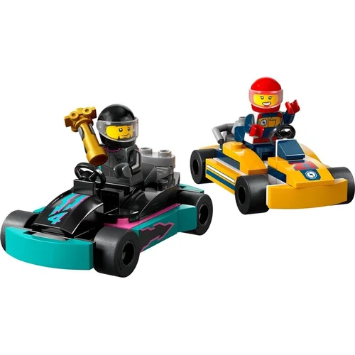 LEGO City Gokartai ir lenktynininkai 60400 image 3