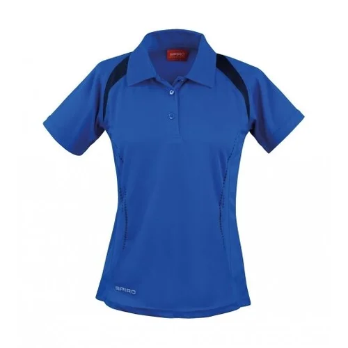 Spiro S177F moteriški polo marškinėliai XL Navy/White image 1