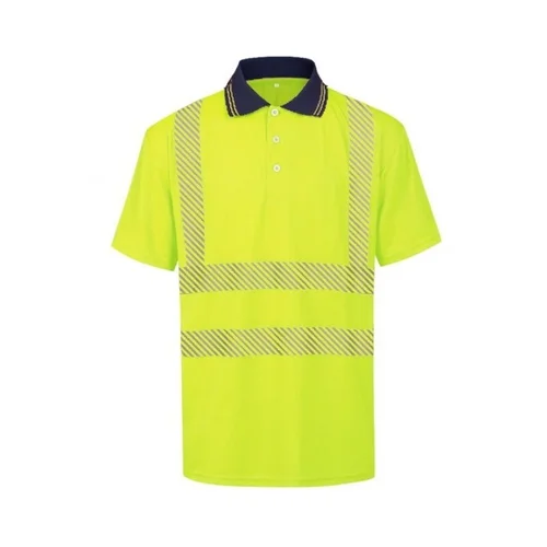 BoSafety POLO TS-S171OP marškinėliai trumpomis rankovėmis XL Hi-Vis Geltona image 1