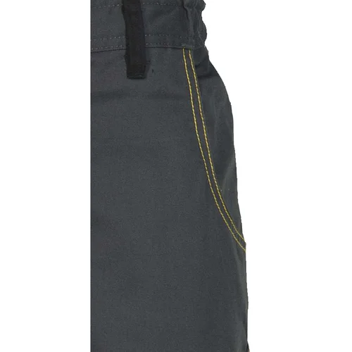 Šiltos DELTAPLUS DMACHPAW darbinės kelnės M Grey-Yellow image 3