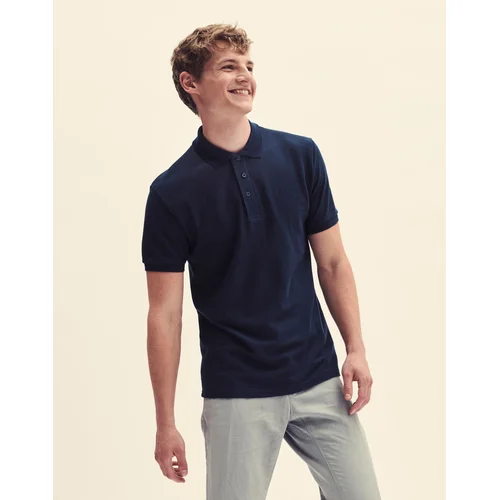 Fruit of the Loom 63-204-0 vyriški polo marškinėliai trumpomis rankovėmis - S Heather Grey image 2