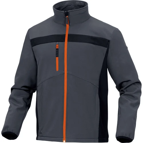 DELTAPLUS LULEA2 Softshell striukė XXL Grey-Black image 1