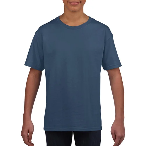 Gildan 64000B vaikiški marškinėliai S (110/116), Indigo Blue image 3