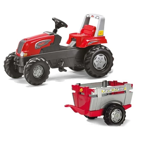 Minamas Traktorius su Priekaba Rolly Toys Junior 3-8 m. iki 50kg image 1