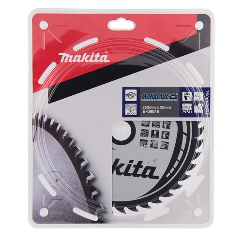 Makita B-09818 MAKBLADE PLUS, 250x2.8x30 mm, 20°, T40 image 3