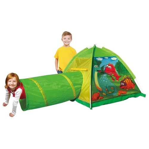 iPlay 8351 Dinosour palapinė su tuneliu 170×112×94 cm image 2