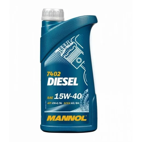 Mannol Diesel variklio tepalas 15W-40, 1 l image 1