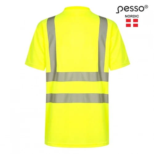 PESSO Hi-vis marškinėliai Geltoni 3XL image 3