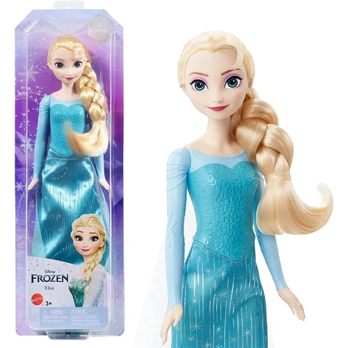 Disney Princess Frozen Elsa HLW47 lėlė, 28 cm image 1