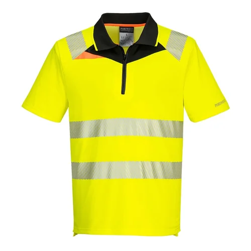 PORTWEST DX412 polo marškinėliai trumpomis rankovėmis XL Orange/Black image 2