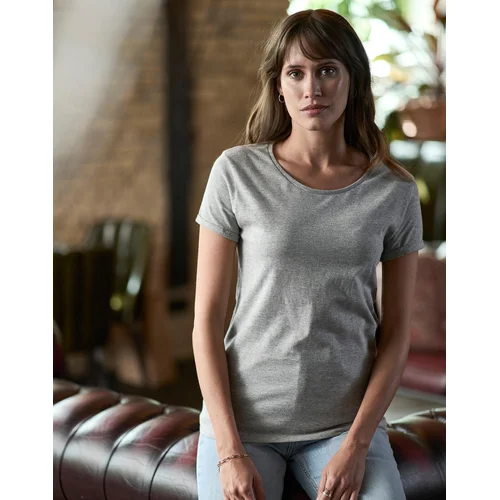 Moteriški Tee Jays 5063 marškinėliai XL Heather Grey image 2