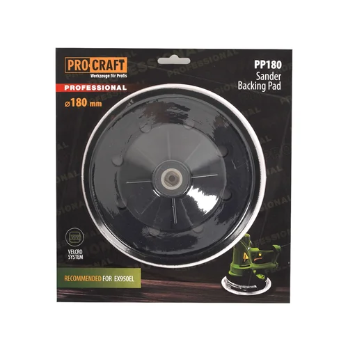 ProCraft PP180 šlifavimo padas, 180 mm image 3