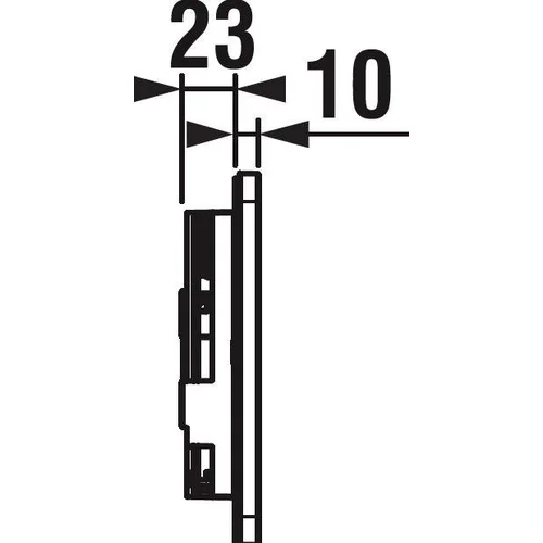 Jika PL3 DUAL vandens nuleidimo mygtukas, juoda image 3