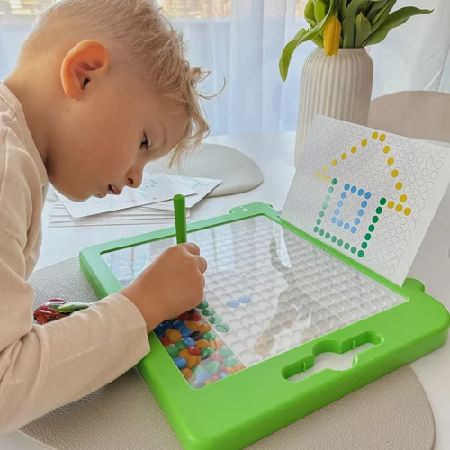 WOOPIE magnetinė lenta vaikams Montessori MagPad dinozauras image 3