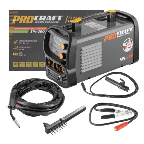 Kombinuotas inverterinis suvirintojas „ProCraft SPI-290” image 1