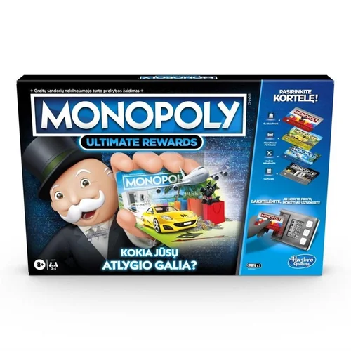 Hasbro Gaming MONOPOLY E8978LT, išmanioji bankininkystė image 1