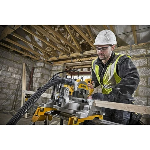 DeWalt DWS777 skersinio pjovimo staklės, 216 mm disko, 1800 W image 3