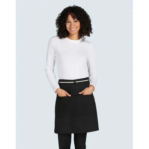 Medvilninė SG JG15P-CA-Bistro prijuostė su kišenėmis - One Size, Grey image 2