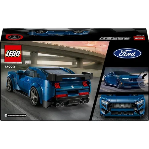 LEGO 76920 Speed Champions Ford Mustang Dark Horse image 2