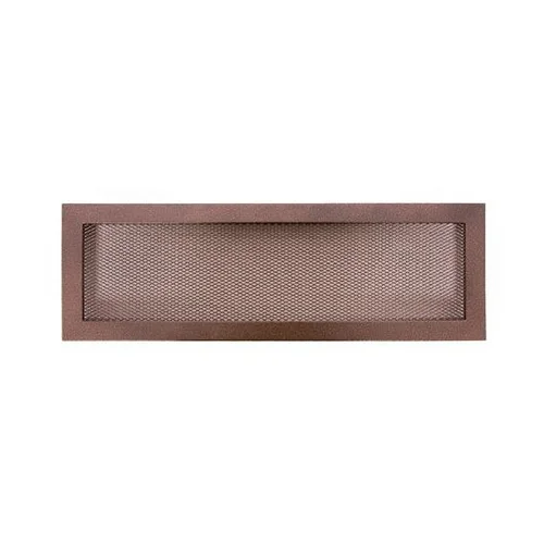 Grotelės židiniui HEARTH, vario spalvos, 170 x 490 mm image 1