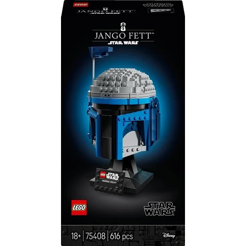 Konstruktorius LEGO® Star Wars Jango Fett™ Helmet 75408 image 1