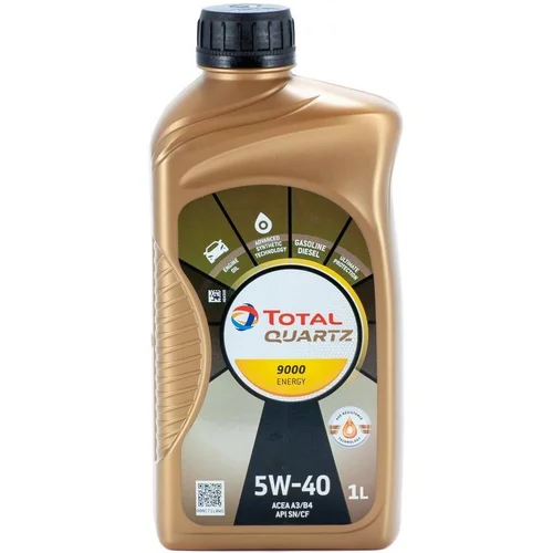 Total Quartz 9000 Energy 5W40 sintetinis variklio tepalas image 1