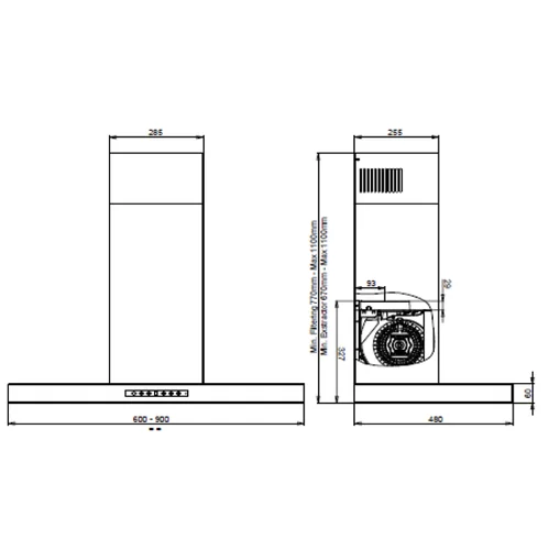 Allenzi Tecnowind LENS 60 Juoda A klasė image 2