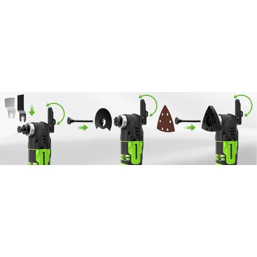 Greenworks G24MT, 24 V (tik įrankis) image 3