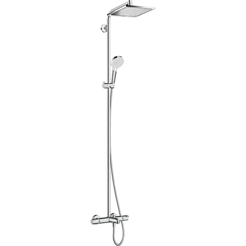Hansgrohe Crometta E 240 1jet termostatinė dušo sistema su snapu image 2