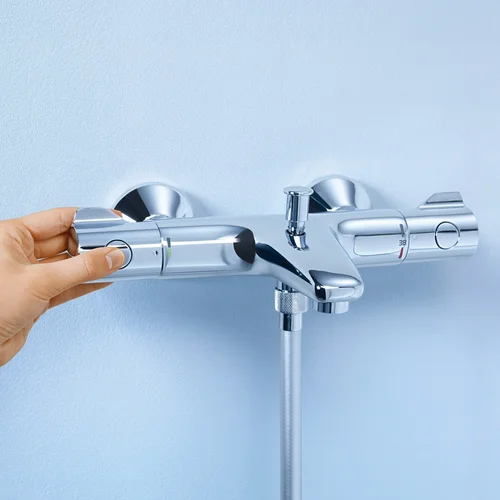 Grohe Grohtherm 800 termostatinis maišytuvas voniai/dušui, chromas image 2