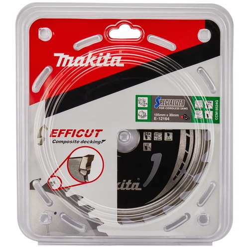 Makita E-12164 Pjovimo diskas klijuotoms plokštėms 185x1,5x30 mm, 15°, T24 image 3
