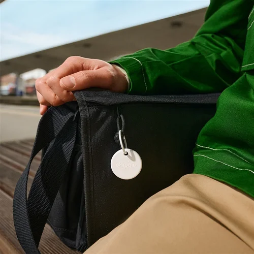 Chipolo POP – Bluetooth sekiklis, keičiamą bateriją, iOS ir Android, Balta image 3