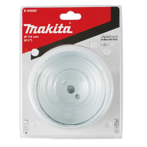 Makita E-04020 EZYCHANGE Bi-Metalo gręžimo karūna, 114 mm image 3