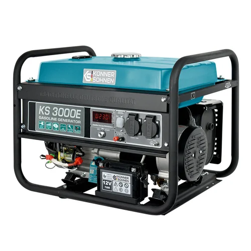 Könner&Söhnen KS 3000E benzininis generatorius, 3,0 kW image 3
