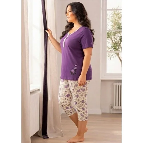 Pižama VIOLETA, trumpa, 2 dalių, 52–54/2XL image 2